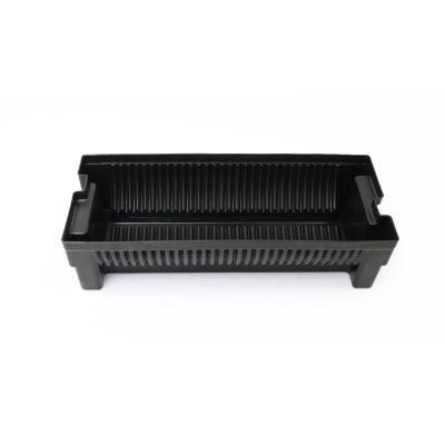 China QXR Q-RT2 Anti-static Diameter 180mm 460*190*110mm Black Condictive 29 Slot ESD Coil Box for sale