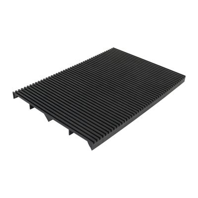 China emebiol Q-PR1 410*280*25mm ESD board storage pcb shape storable40 pcs flat pcb black plastic flat board ESD pcb holder for sale