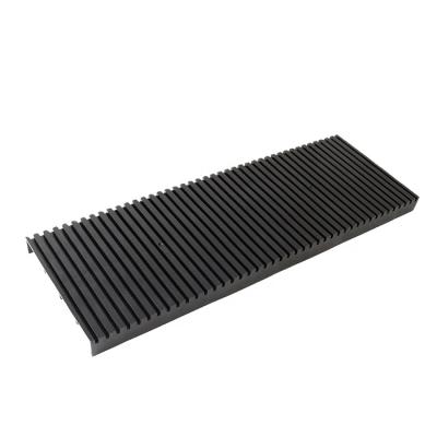 China Emeboil Q-PR2 410*143*25mm Antistatic ESD Plate Storage 42pcs PCB Black ESD PCB Tray for sale