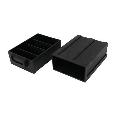 China QXR Q-DB2 165*120*60mm Black Antistatic Drawer Type ESD Element Antistatic Box for sale