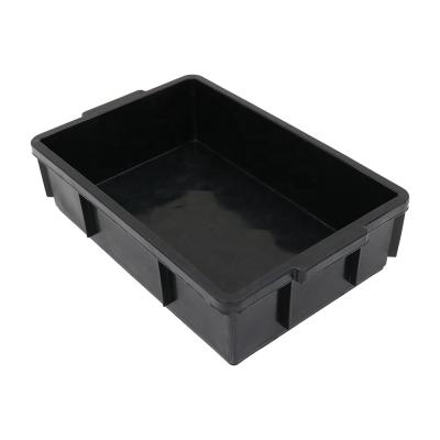 China QXR Q-CB21 380*240*105mm ESD High Quality Black Antistatic Conductive Container for sale