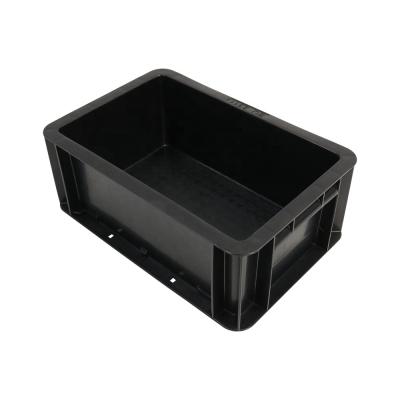 China QXR Q-EU2311 300*200*120mm ESD euro high quality anti-static black container anti-static box without cover for sale