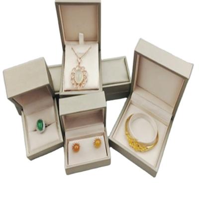 China Eco-friendly Hot Selling Custom Leather Jewelry Sets Packaging Box For Ring Pendant Earrings Bracelet Gift Jewelry Sets Box for sale