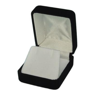 China China Custom Made Black Velvet Wholesale Jewelry Packaging Display Jewelry Box Dangle Earrings Box With Logo for sale