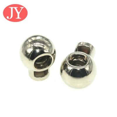 China METAL Nickel Free Silver Plug Cord Rope Sling Rope Toggle Locks for sale