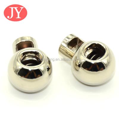 China High Quality Nickel Free Spring Buckle Metal Adjustable Custom Rope Locks Plug End Toggle for sale