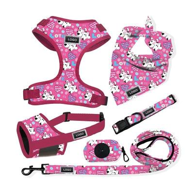 China 2023 Hot Sale Customized Pet Supplies Dogs Travel Kit Dog Harness Dog Collar Dog Leashes Jump Bag With Low MOQ for sale