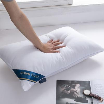 China Five Star Hot Selling Anti-static Hotel Pillow Core Pure Color Hotel Pillow Insert For Household Bedroom Bedding Pillow Inserts Inner for sale