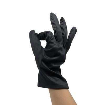 China Newest Hot Selling Microfiber Jewelry Silver Nylon Cleaning Gloves for Watch and Diamond for sale