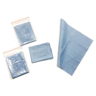 China Anti Fog No Package Logo Printed OEM Lens Cloth Custom Logo Anti Fog Microfiber Cleaning Cloth for sale