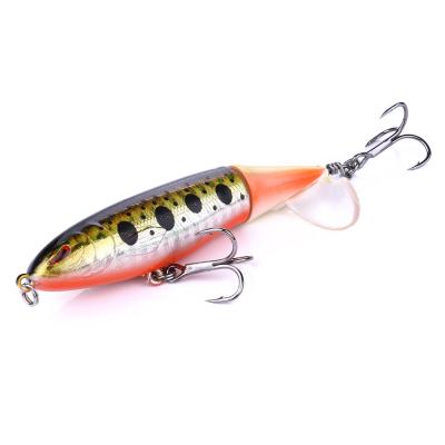 China ABS Plastic 1.23oz, 13g 35g Hard Bait Thruster Tractor Bait Float Pencil Bait Wholesale Reinforce Hook Gear Fishing Lures for sale