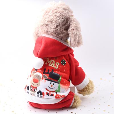 China Sweater Pants Christmas Novelty Winter Dog Stocked Quadruped Coat for sale