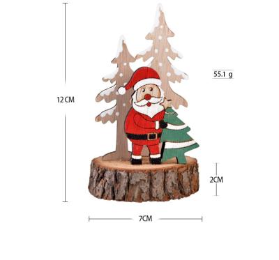 China Wooden Christmas Decorations DIY Gifts Christamas Decoration Ins Christmas Decorations Table Home Decorations for sale