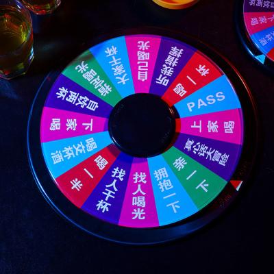 China Viable Double Sided Customizable Logo Entertainment Game Russian Drinking Hub for sale