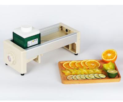 China Amazon Viable Hot Selling Adjustable Manual Fruit Vegetable Potato Tomato Onion Lemon Slicer for Commercial and Bar for sale