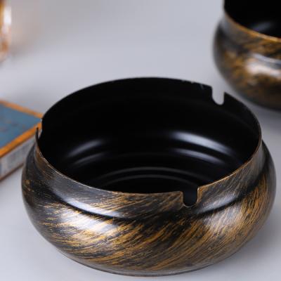 China High quality retro bar restaurant hotel office wholesale factory ashtray metal cigar ashtray for sale