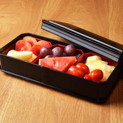 China Amazon Hot Selling Disposable Nuts Dried Fruit Dish Snake Plastic Rectangular Candy Tray With Lid for sale