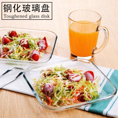 China Disposable Wholesale Baking Dishes/Glaze/Tray Oven Safe High Borosilicate Glass Bakeware Baking Dishes and Pans for sale