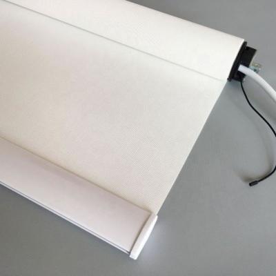 China Modern Automatic Motorized Roller Blinds Blackout Motorized Automatic Interior Roller Blinds Automatic Roller Blind Curtain for sale