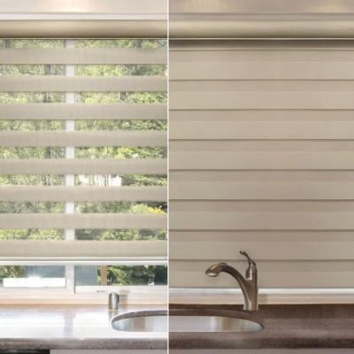 China Roller Zebra Electric Blinds, Zebra Shadow Blinds for sale