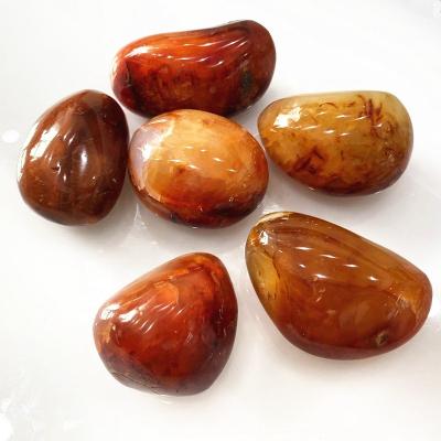 China Europe Wedding Stones Carnelian Palm Crystal Stone Crafts High Quality Folk Natural Healing Guests Souvenirs for sale