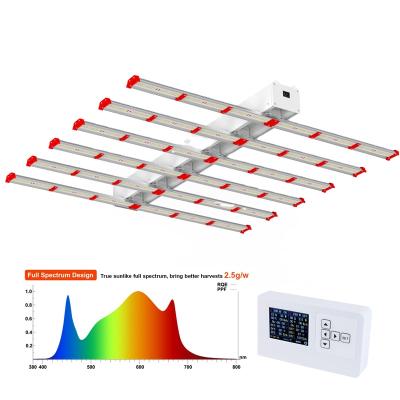 China Seed Starting Horticulture Hydroponics Garden Supply Led Lighting Grow Lamps Veg Flower 600W Led Grow Light for sale