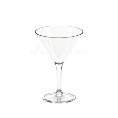 China Viable plastic wholesale10oz martini glass for sale