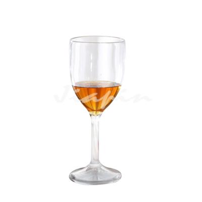 China Tumbler 300ML New CLASSIC Hot Selling Brand Polycarbonate Shatterproof White With Low Price Plastic Wine Glasses for sale