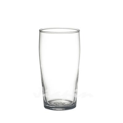 China Polycarbonate 490ml Beer Mug Clear 16.5oz Thickness Unbreakable Glass Plastic Unbreakable Beer Glasses for sale