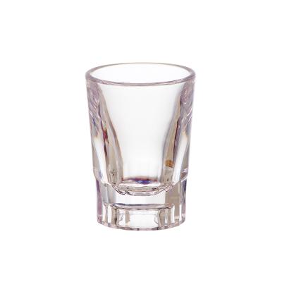 China 1.9oz Shatterproof Glass Plastic Shot Glasses Picnic Drinks Cup 55ml Taquilla Shots Safe for Storage and Carrying Dishwasher Safe for sale