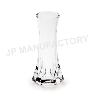 China Mini Clear Vase of durable shatterproof plastic for table decoration for sale