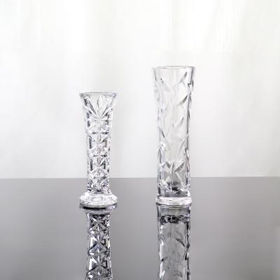 China High Quality Unbreakable Plastic Flower Vase Mini Polycarbonate Unbreakable Clear Vase For Table Decoration for sale