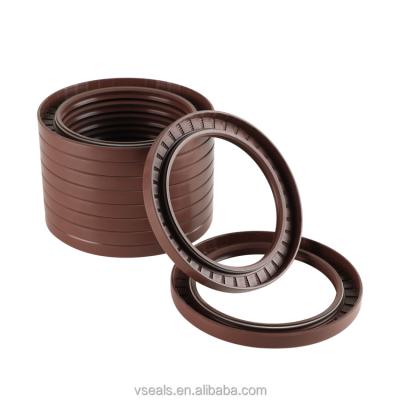 China high strength stainless steel rotary shaft lip seal to use good elasticity FKM radial seals 70*80.7*4.2 for sale