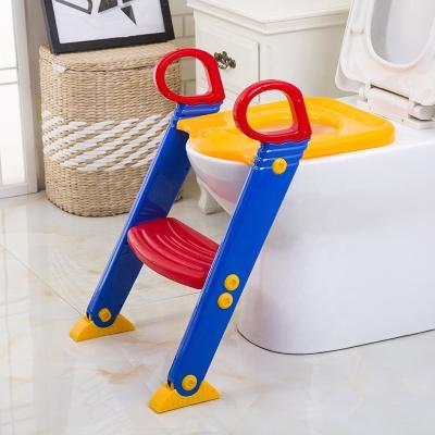 China Plastic Baby 3 In 1 Trainer For Baby Toilet Seat Potty With Step Stool Ladder for sale