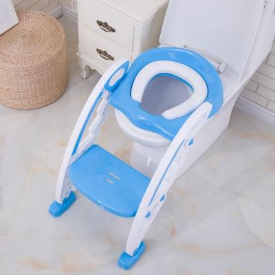 China New Design Plastic Baby Ladder Portable Potty Trainer Seat Step Up for sale