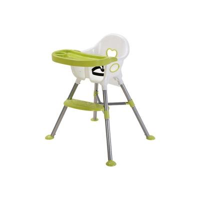 China Eco-friendly 6 months-3 years old plastic adjustable dining sitting baby feeding high stretch chair for kids for sale