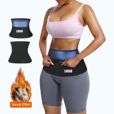 China New Fashion Antibacterial Waist Trimmers Body Shaper Belly Control Sweat Sauna Wrap Belly Wrap Antibacterial Sweat Bands Waist Trimmers for sale