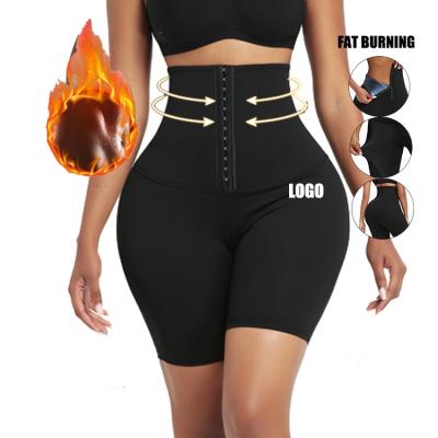 China Custom Trainer Workable Logo Service High Waisted Waist Trainer Neoprene Compression Women Waist Leggings for sale