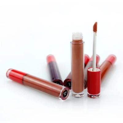 China Wholesale Free Vegan OEM Shimmer Vegan Lip Gloss Private Label Long Lasting Lip Gloss Set for sale