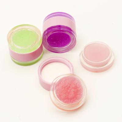 China Waterproof High Quality Custom 2 in 1 Lip Balm and Lip Scrub Private Label Lip Balm Stick Tubes Lip Balm for sale