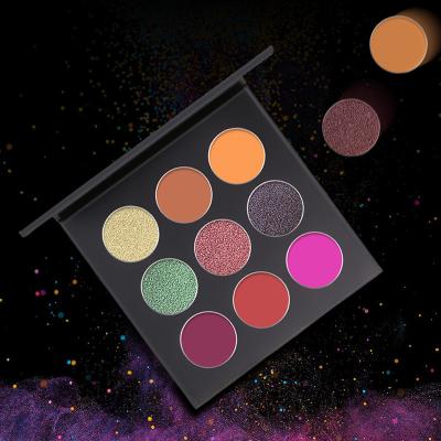 China High Pigmented Hot-selling Vegan Makeup High Pigment Colors Eyeshadow Palette Luxury Matte Nude Shimmer Eyeshadow for sale