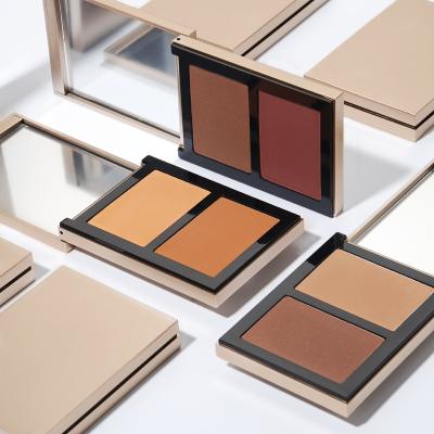 China Waterproof Contour Pallet Custom Private Label Make Up Low Moq OEM Blush Contour Pallet for sale