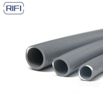 China Nonmetallic Weatherproof 2 Inch Pvc Conduit Liquid Tight Flexible Grey  UL for sale