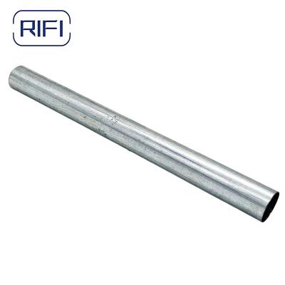 China Hot Dipped Galvanized EMT Conduit Pipe 1 / 2 Inch Carbon Steel for sale