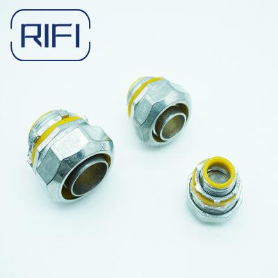 China Liquid Tight Flexible Conduit Connector For Box Bonding Model No LTC038-LTC400 UL 514B Standard for sale