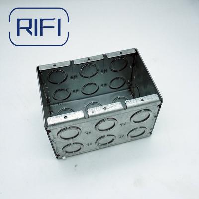 China UL Standard 3 Gang Masonry Box With Heavy-Duty Welded Construction for sale