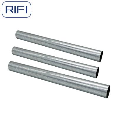 China RIFI Hot Dip Galvanized EMT Conduit Pipe 1/2 Inch For Electrical Metallic Tubing for sale