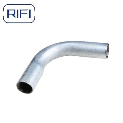 China 20mm 25mm Solid Elbow GI Conduit Fittings Electrical Conduit System  With Galvanized Steel for sale