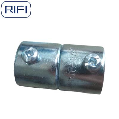 China EMT Set Screw Coupling And Connector Compression Type Connector for sale