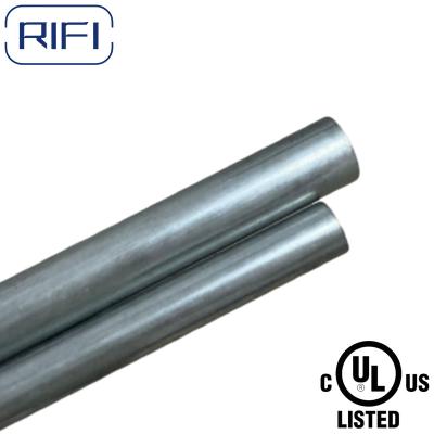 China Hot Dipped Galvanized EMT Conduit Pipe for Wire and Cable Protection for sale